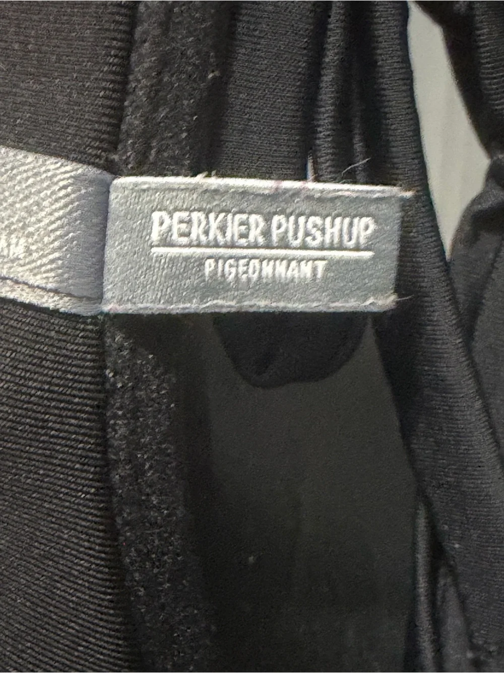 aerie Perker Push Up String Bikini Swim Top Underwire Women’s Size 36B Black - Picture 4 of 8